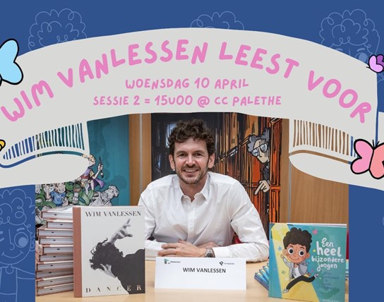 Wim Vanlessen leest voor (15u00-16u00)